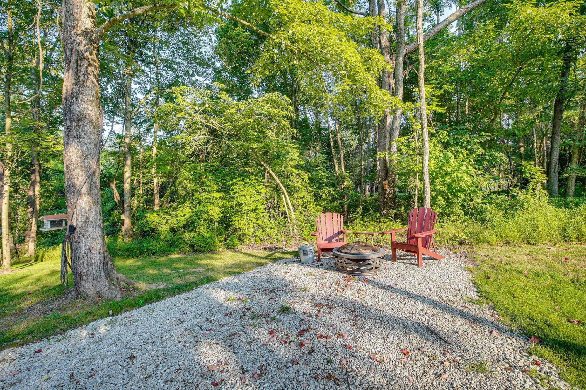 Idyllic Cabin In The Heart Of Hocking Hills Rockbridge Eksteriør bilde