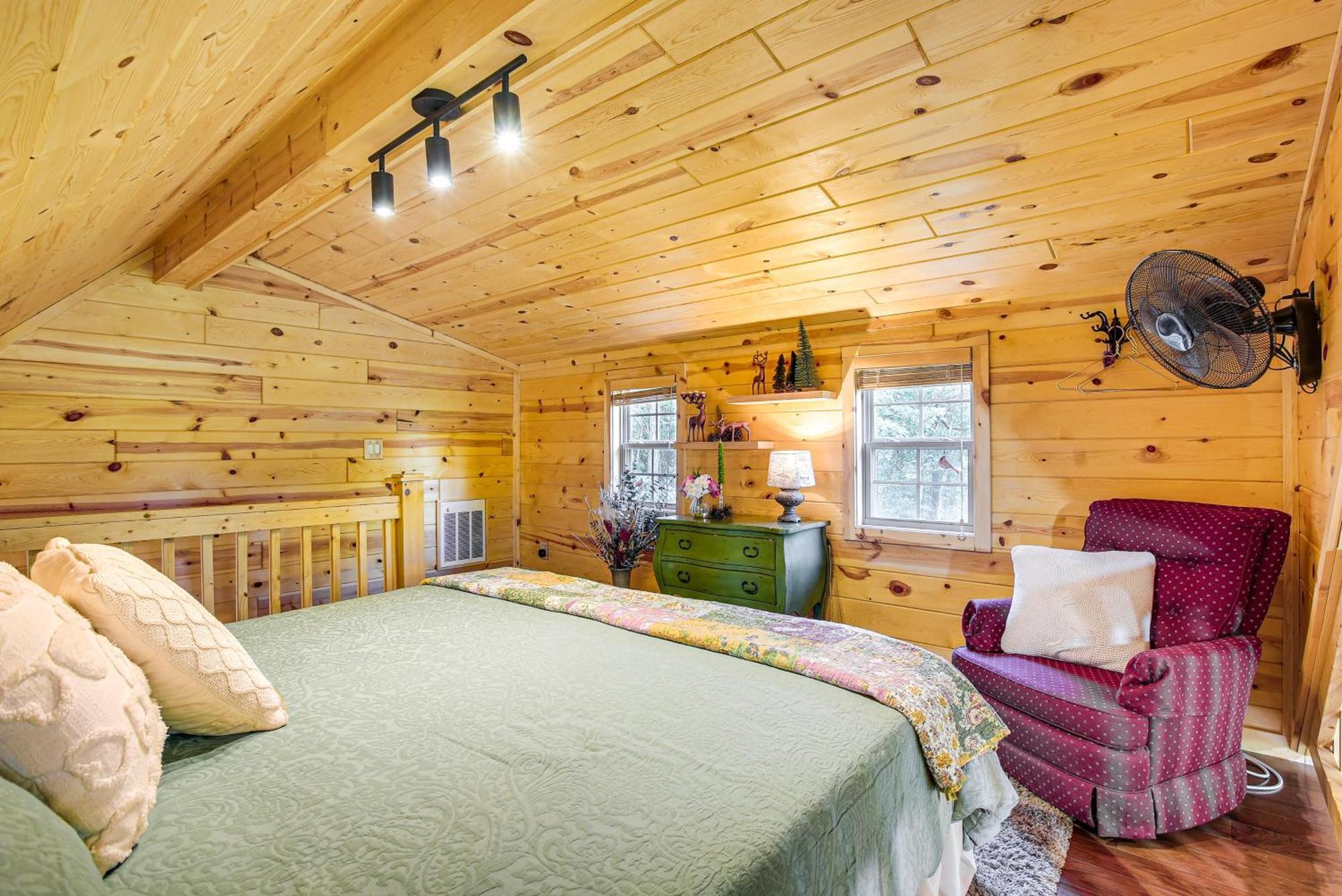 Idyllic Cabin In The Heart Of Hocking Hills Rockbridge Eksteriør bilde