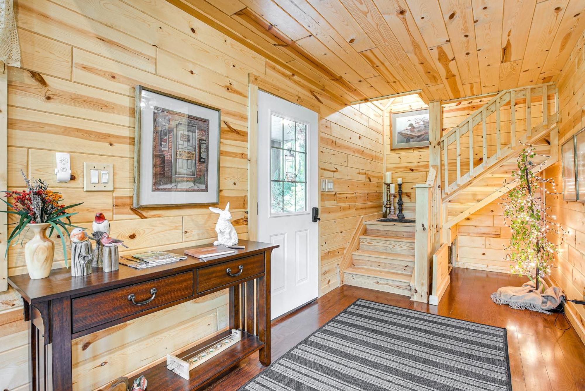 Idyllic Cabin In The Heart Of Hocking Hills Rockbridge Eksteriør bilde
