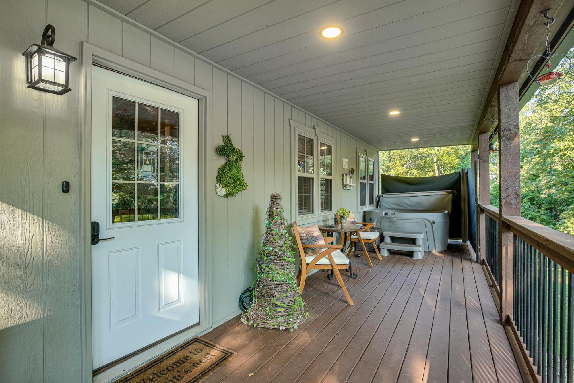 Idyllic Cabin In The Heart Of Hocking Hills Rockbridge Eksteriør bilde